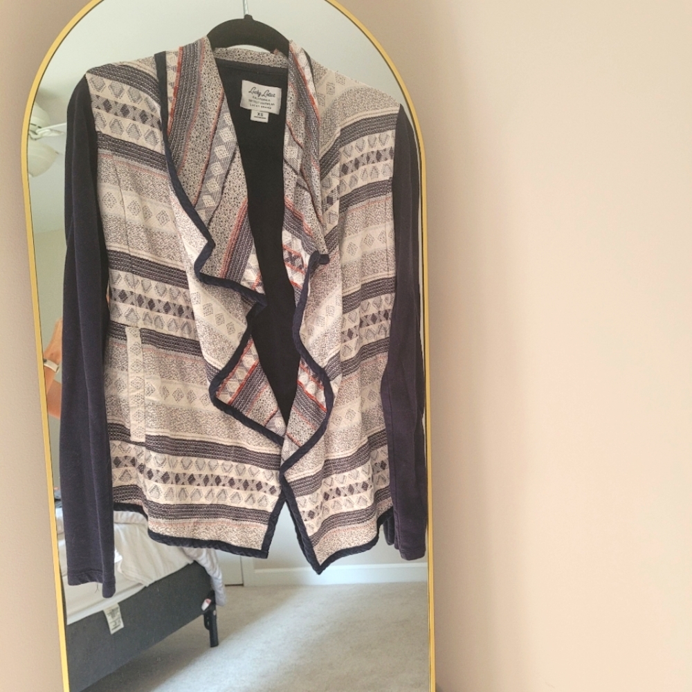 Lucky Brand Jacket Shawl, long sleeve (XS)